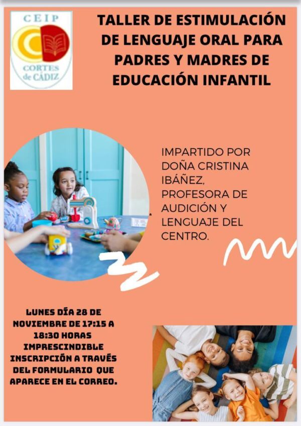 Taller de Estimulación de Lenguaje Oral para Padres y Madres de ...